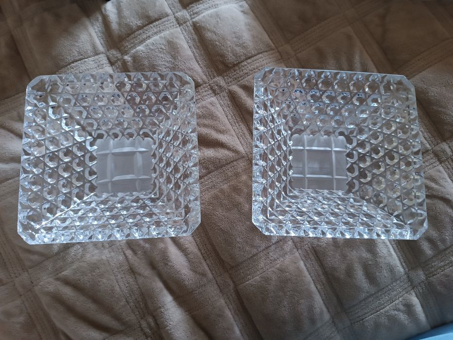 Хрустальные салатницы 2шт