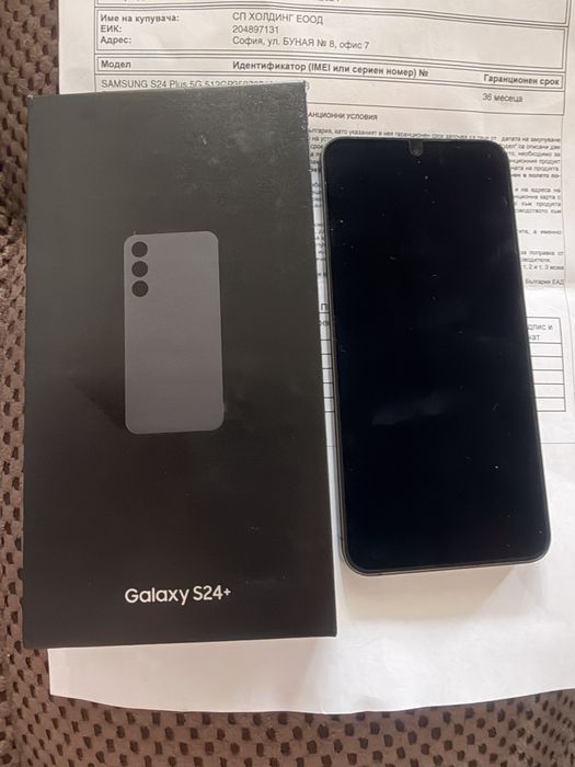 Samsung Galaxy S24+ Onyx Black 512 GB/12GB