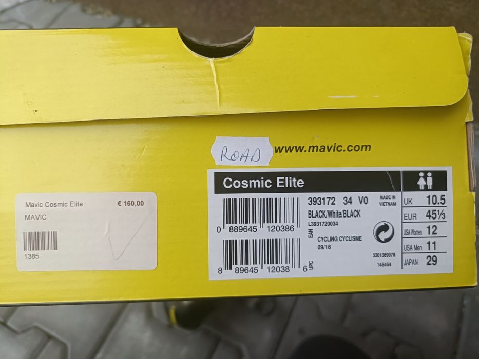 Pantofi Ciclism Mavic Cosmic Elite 45 1/3