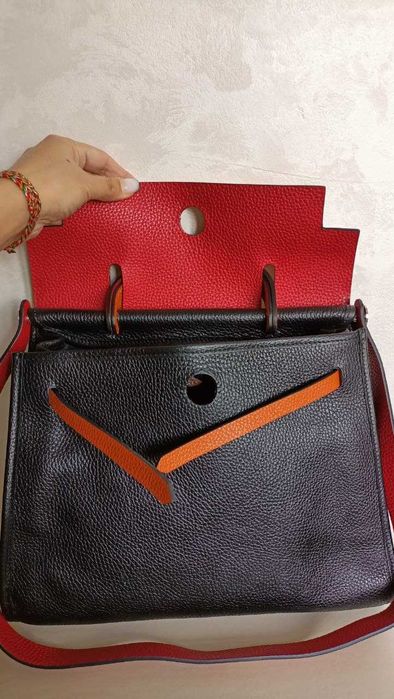 Кожанная сумка, под Hermes
