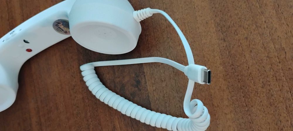 Телефонна слушалка за моб. телефон Android и Iphone с кабел mini C