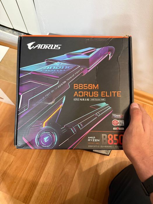 Материнская плата B850m Aorus Elite