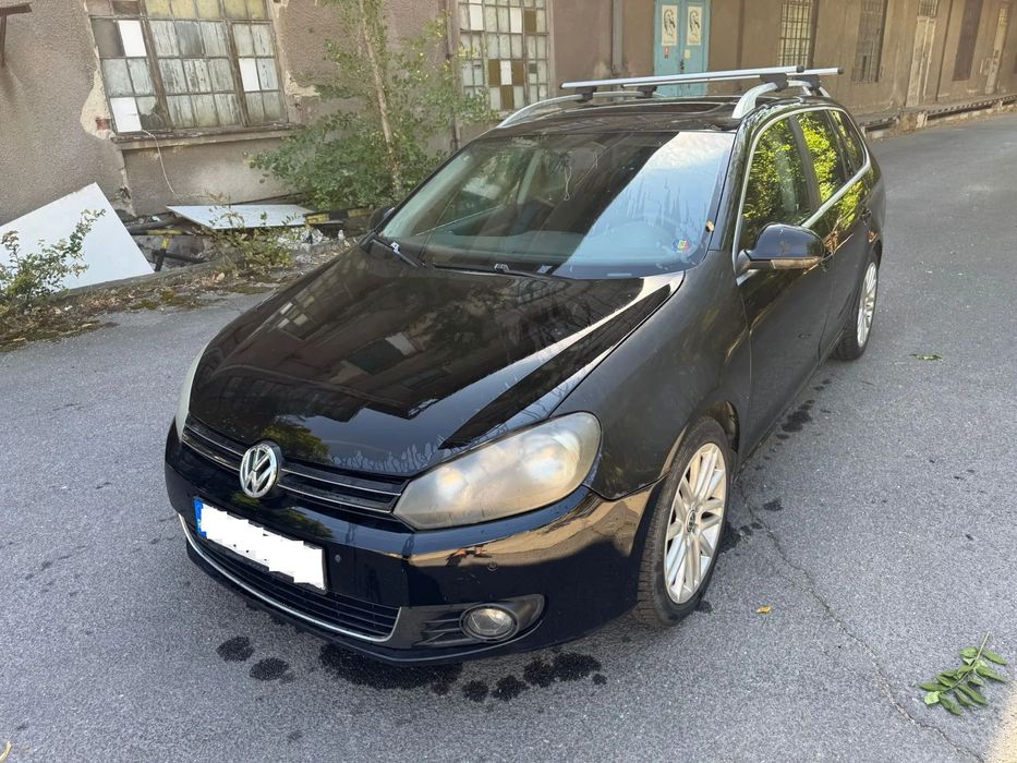 Dezmembrez VW Volkswagen Golf 6 variant break negru 2.0 CBD 2011