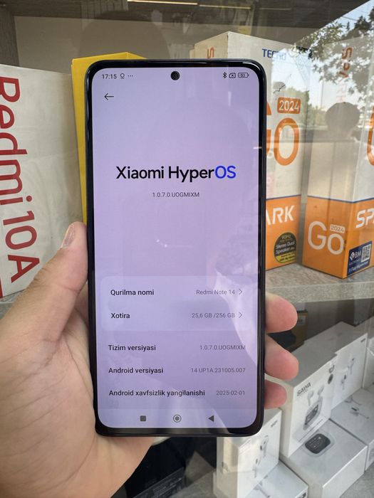 Redmi note 14 256 gb