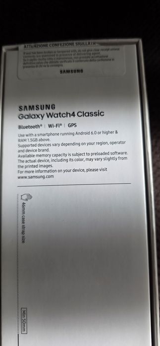 Ceas samsung watch 4 classic 46 mm