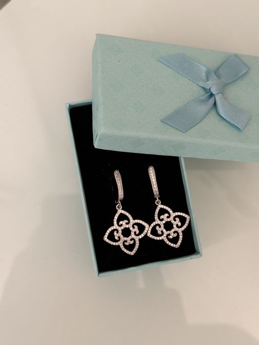 Серьги из серебра