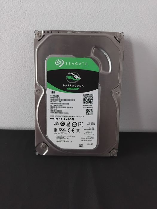 HDD Seagate Barracuda 1TB Viata 100%