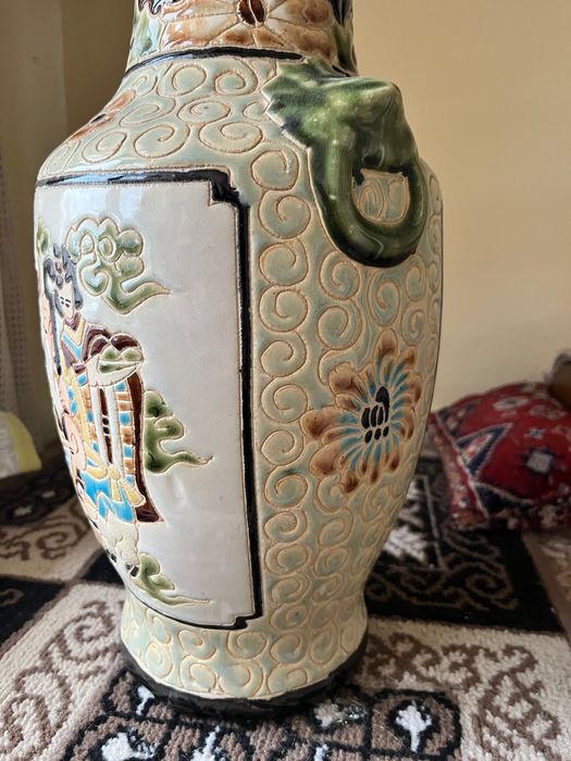 Ваза и слон антиквариат