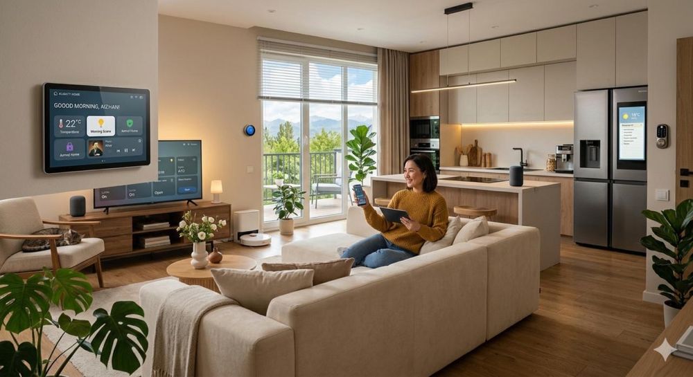 Умный дом, система безопастности.