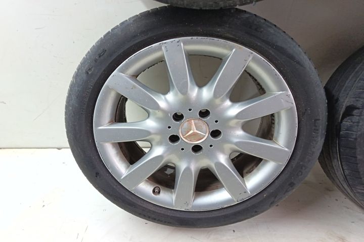 Set jante aliaj R18 Anvelope uzate 8 1/2Jx18H2 Et43 A2114011902 5x112