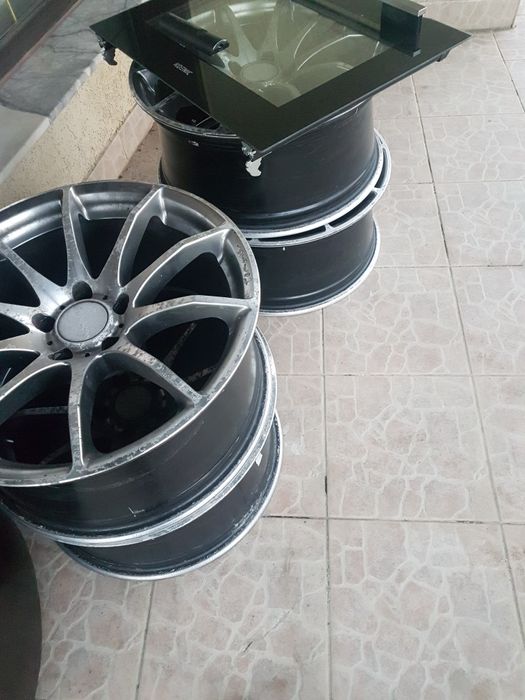 Jante BMW 19 cu anvelope vara, in 2 marimi, 5×120, ET/IS 15, seria 5,7
