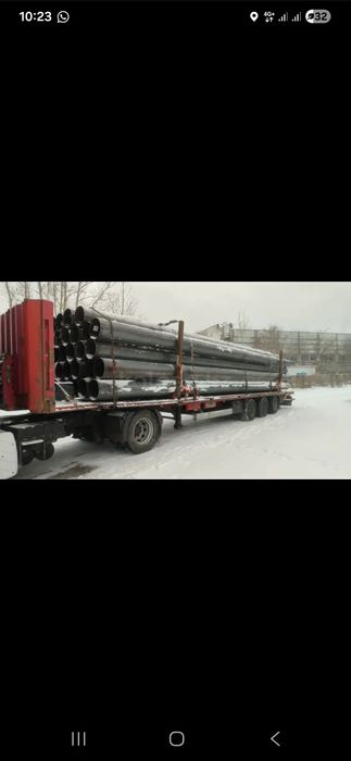 Полуприцеп площадка крона мега 2005 г.в