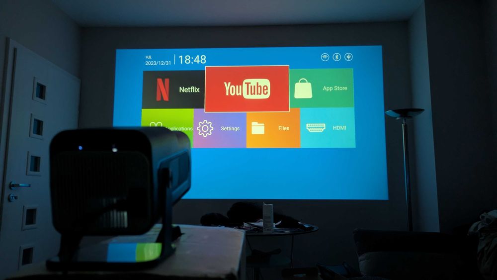 LED Проектор Magcubic® HY320 390ANSI Full HD 4K Android 11 ТОП ЦЕНА