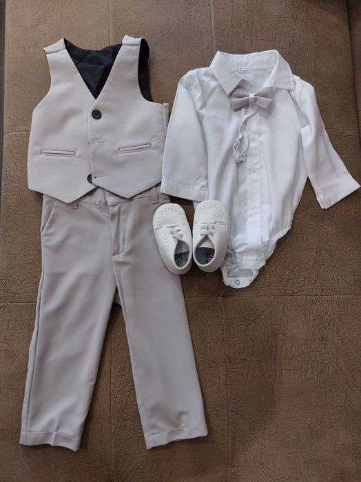 Детско костюмче за момче с обувки