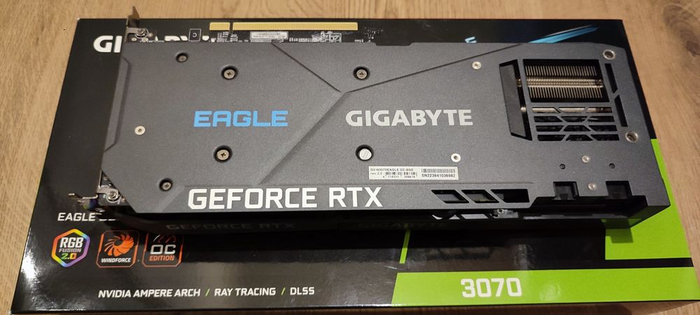 Видео карта/ Gigabyte  RTX 3070 8gb
