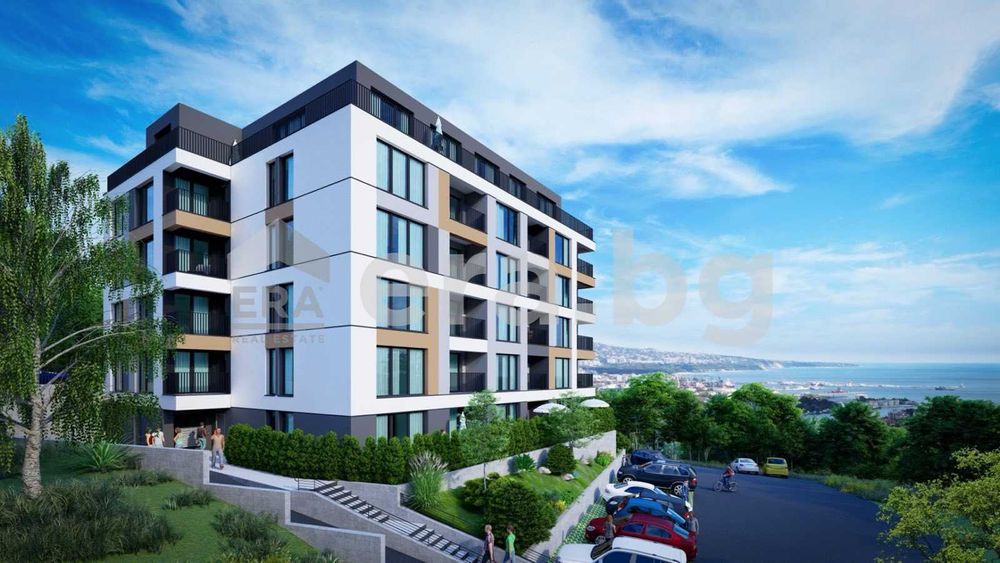 4-стаен апартамент с морска панорама нова сграда в кв. Аспарухово