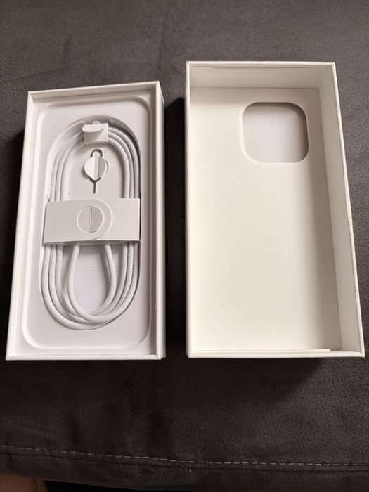 Cutie si cablu incarcare iPhone 16 Pro