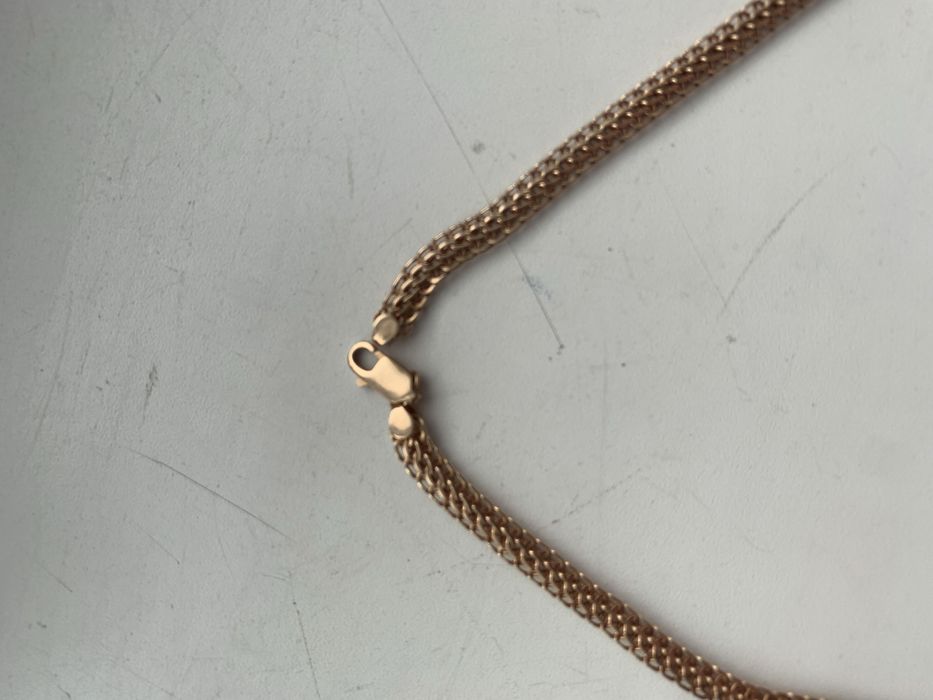 золото цепь и кулон