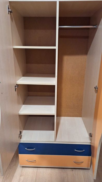 Детски гардероб двукрилен