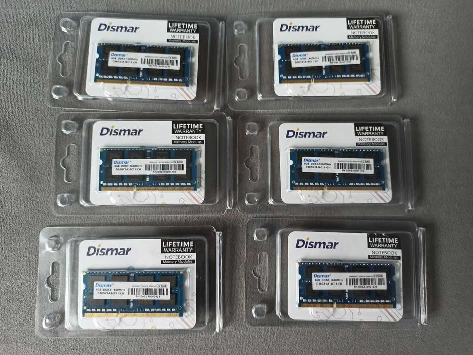 RAM оперативная память для ноутбука 8GB DDR3-1600