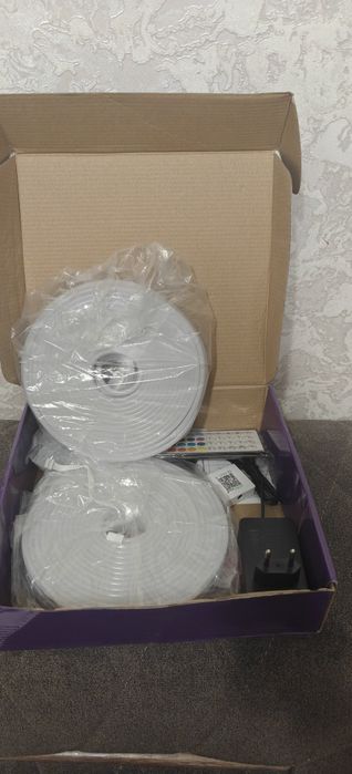 Неоновая лента RGB