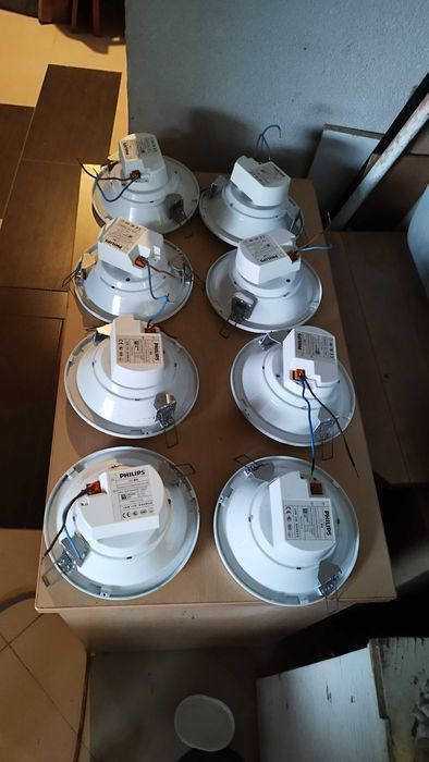 PHILIPS Certaflux DL led - лед лампи , осветителни тела за таван 10бр