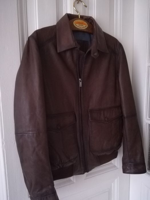 Geaca Massimo Dutti piele bărbați M