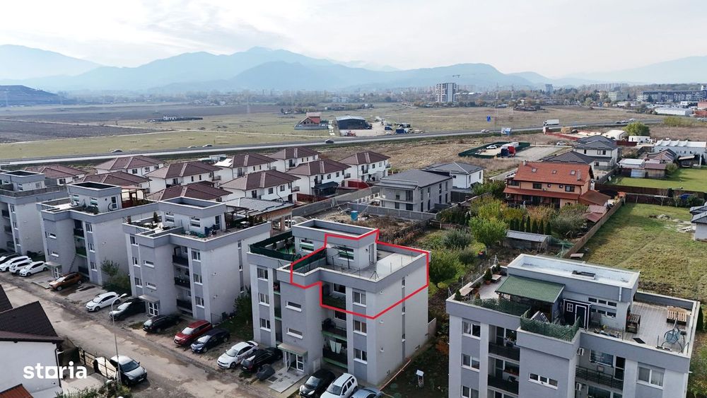 Comision 0% | 3 camere | 70 mp utili | Parcare | Boxa | Terasa 70 mp