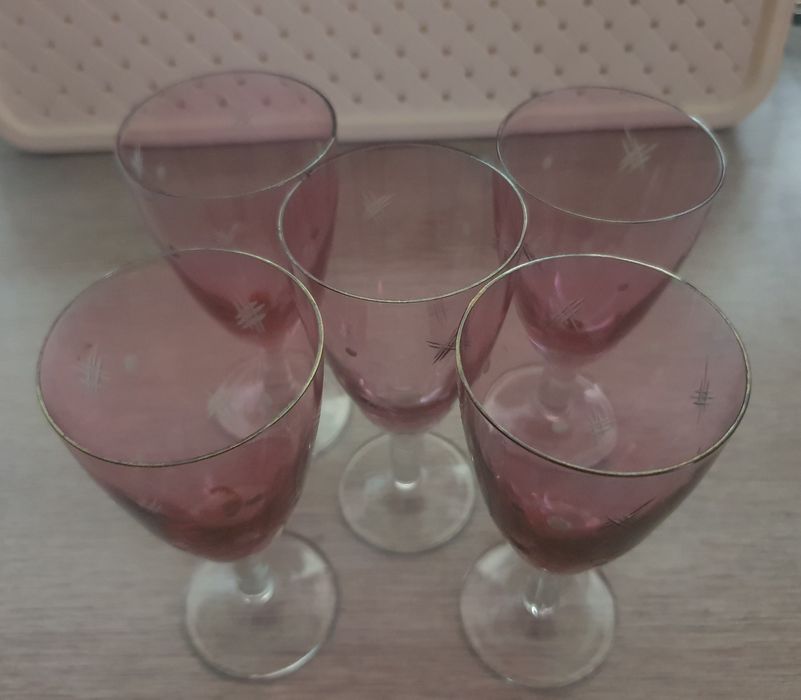 Советские рюмки для вина, коньяка.