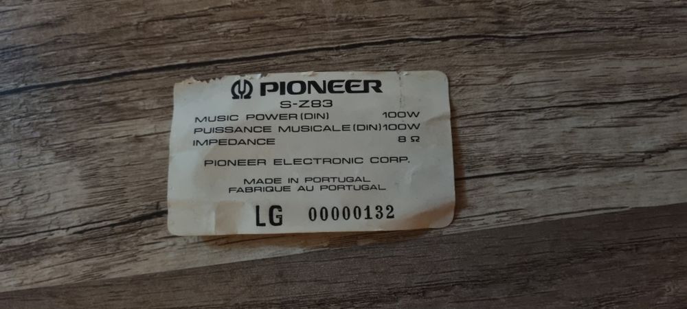 модел Pioneer S-Z83
