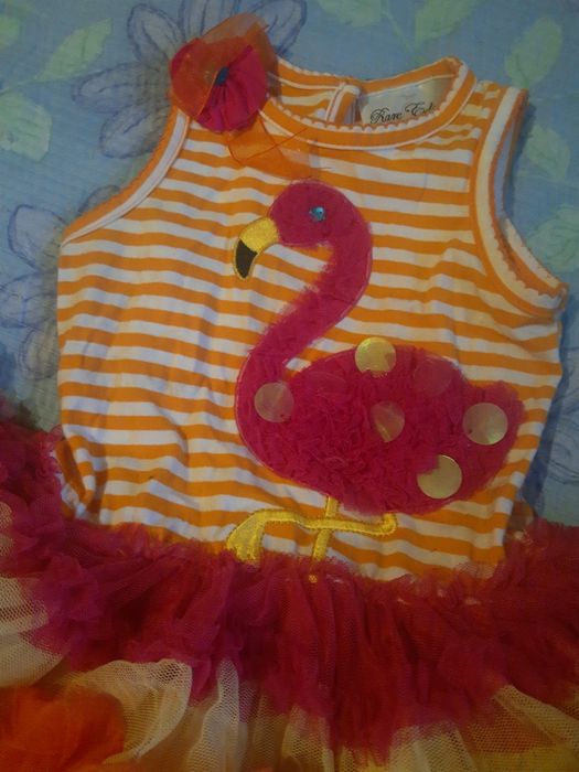 Детское платье с фатином