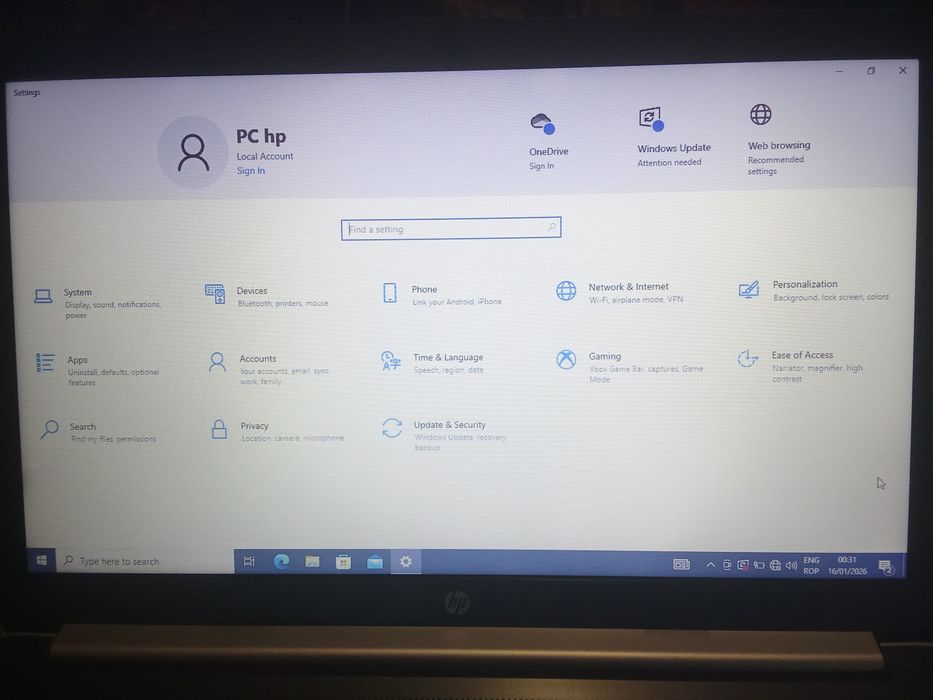 Vând laptop marca HP