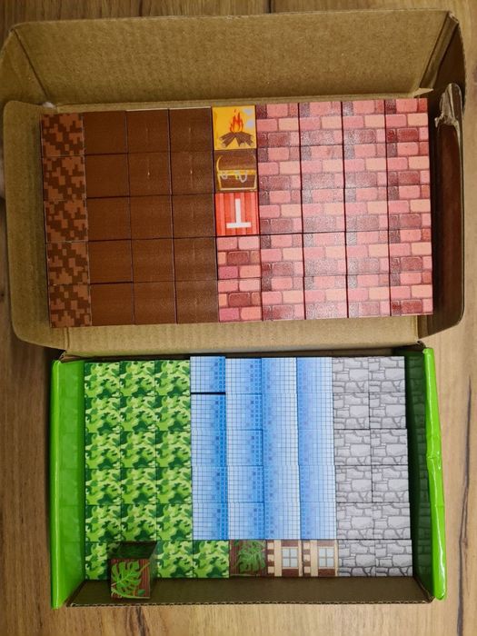 Кубчета магнитни Миникрафт Minecraft