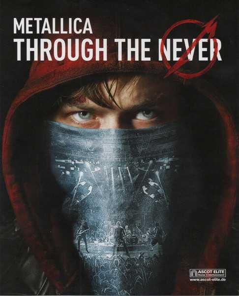 2x Bluray METALLICA - Through the Never 2D&3D Steelbook Edition (2014)
