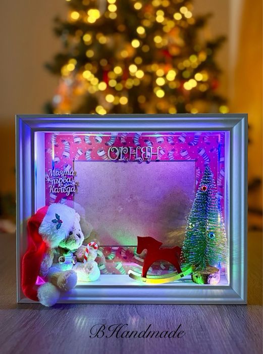 3Д детски коледни рамки