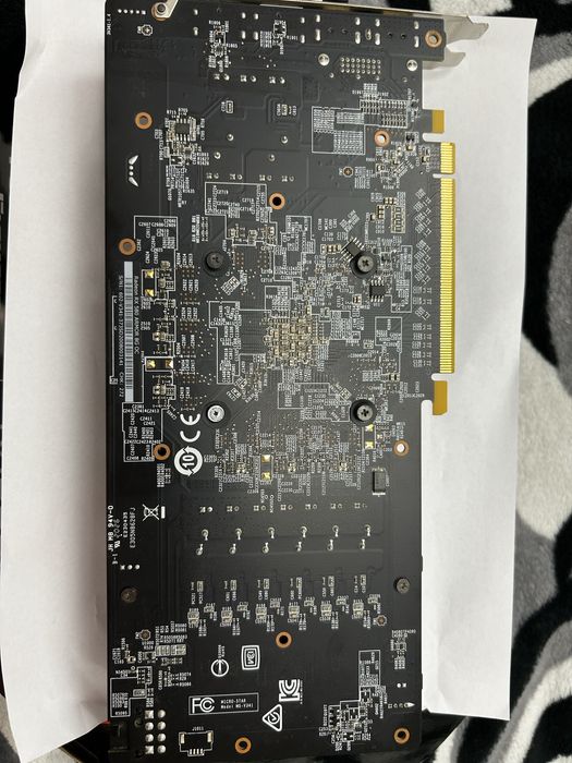 Placa video MSI Radeon Rx580 armor OC 8gb