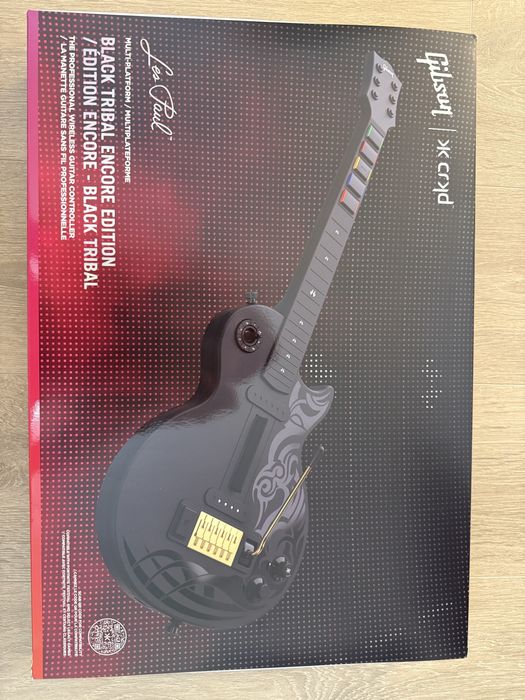 CRKD Gibson Les Paul Black Tribal Encore Edition Guitar Controller