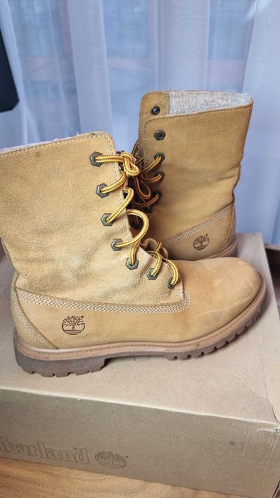 Ghete bocanci inalti piele Timberland Authentics 39