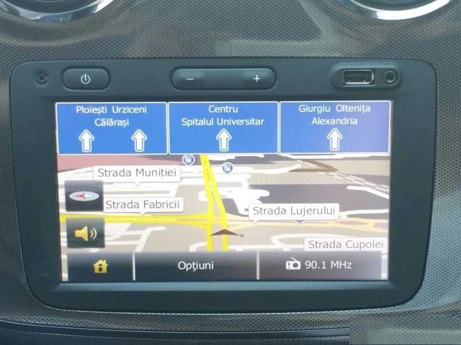 Usb Hărți navigație Dacia Sandero Logan Duster Dokker Europa ROMÂNIA
