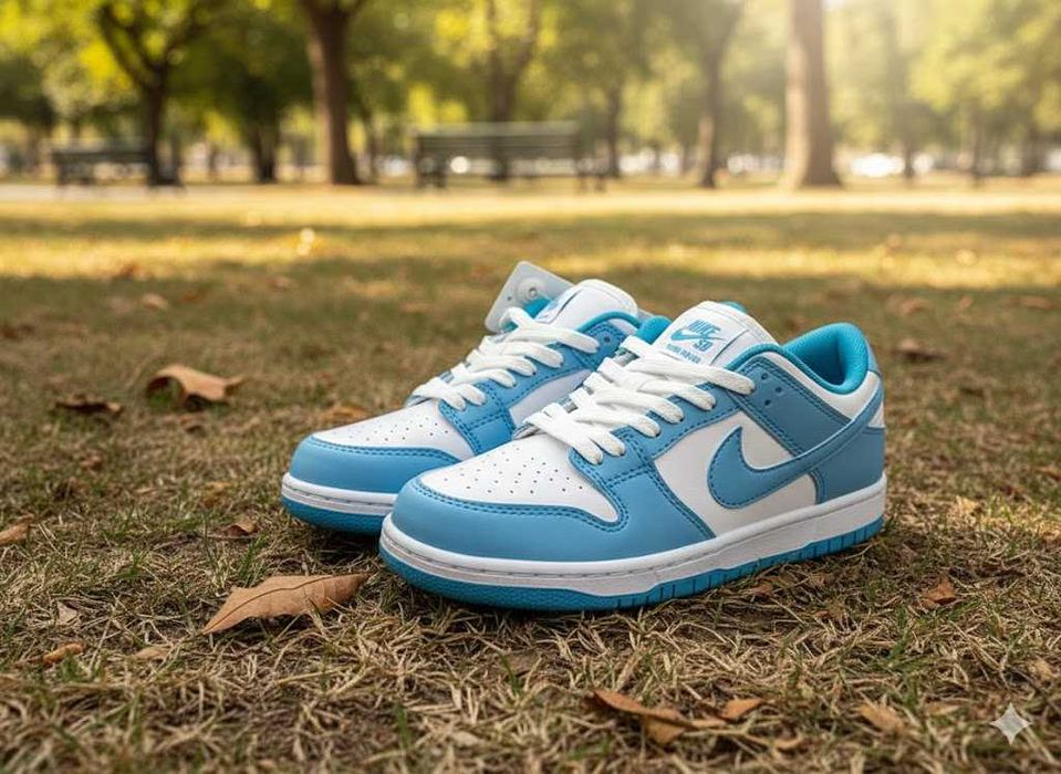 Adidasi Nike Dunk University Blue - Adidasi Premium - Model Unisex