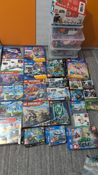 Lot lego peste 55 seturi Ninjago star wars city batman Disney super