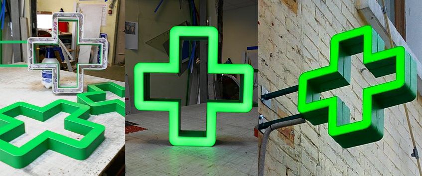 Аптечный крест. Отправка в разные регионы