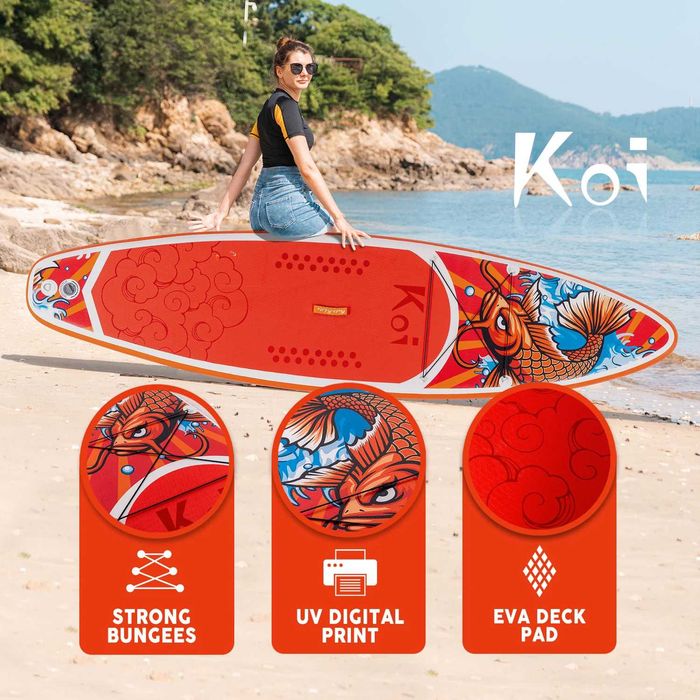 KOI SUP bord / падъл борд голям 350см, 180кг