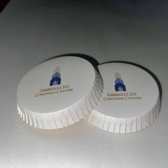 Одноразовые крышки для стаканчиков с брендированием