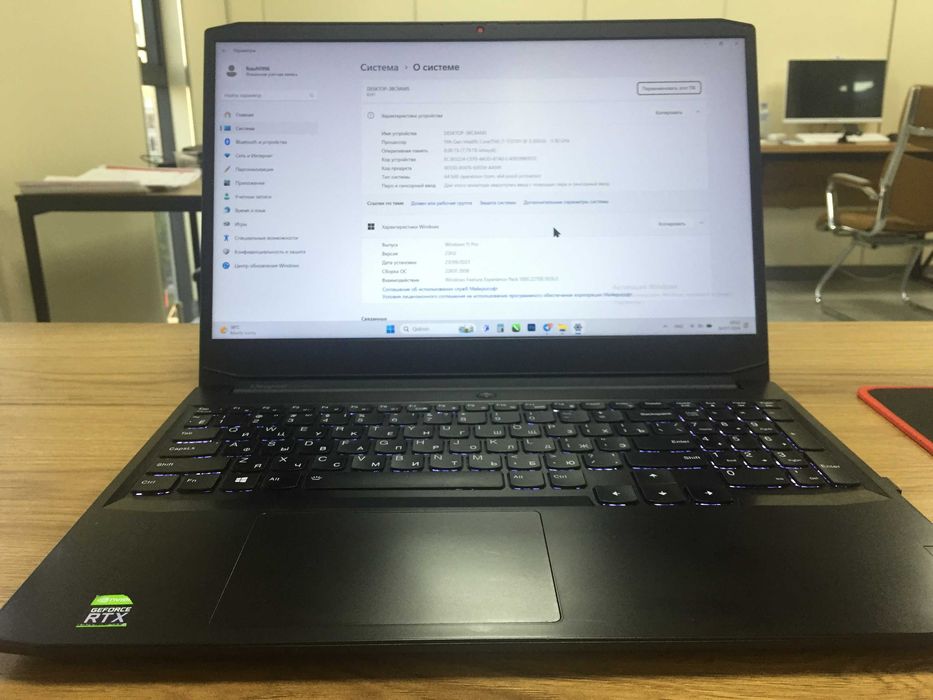 Lenovo IdeaPad Gaming Notebook Core I7.  2 ta video kartali.