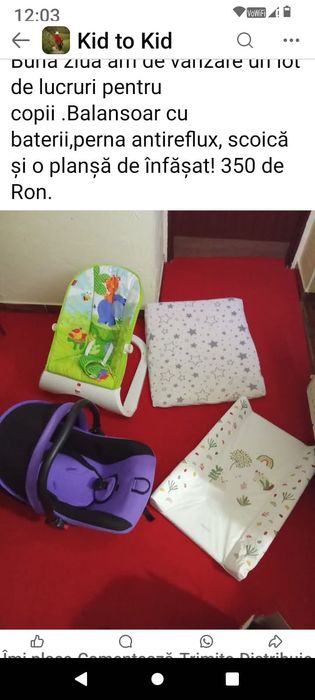 Accesorii pentru bebelusi