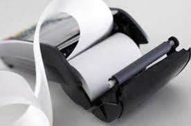 Чековая лента  для принтера  и стикер в большом  в ассортименте!