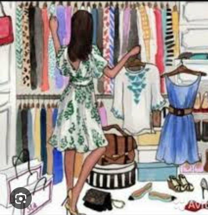 Разгрузка гардероба