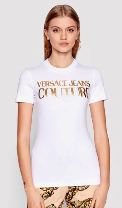 Vand Tricou Versace Jeans Couture pentru fete, bumbac 100%, model nou