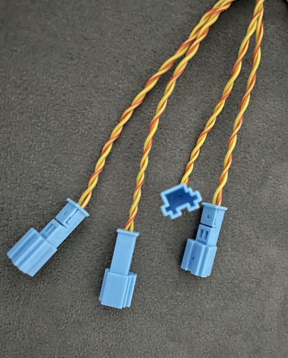 Set cablaj adaptor punte mufa Boxa auto difuzor Tweeter Bmw Mercedes